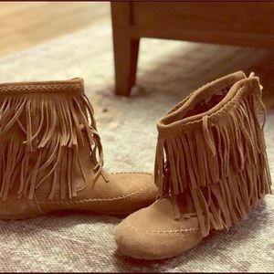 Perfect condition moccasins!